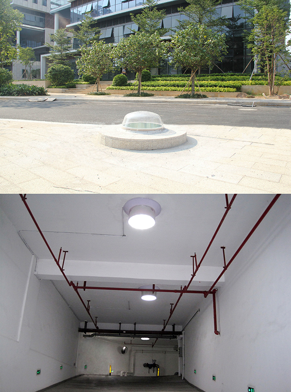 光导照明在路面的应用