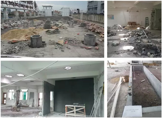 正能量生态中心改造前现场 正能量生态中心改造前现场